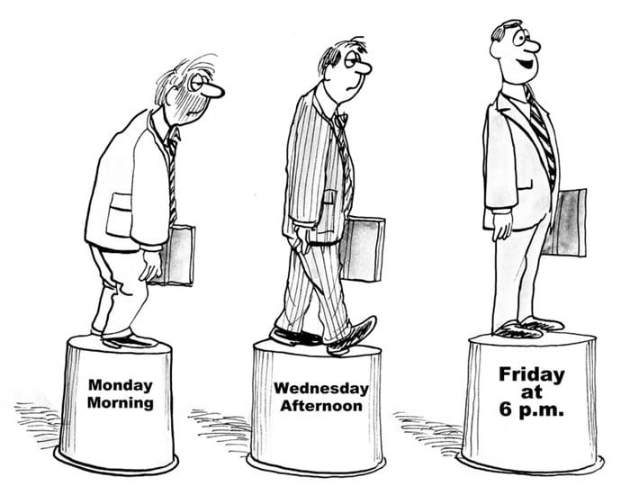 Humor - Cartoon: A Week in the Life of a Business Analyst